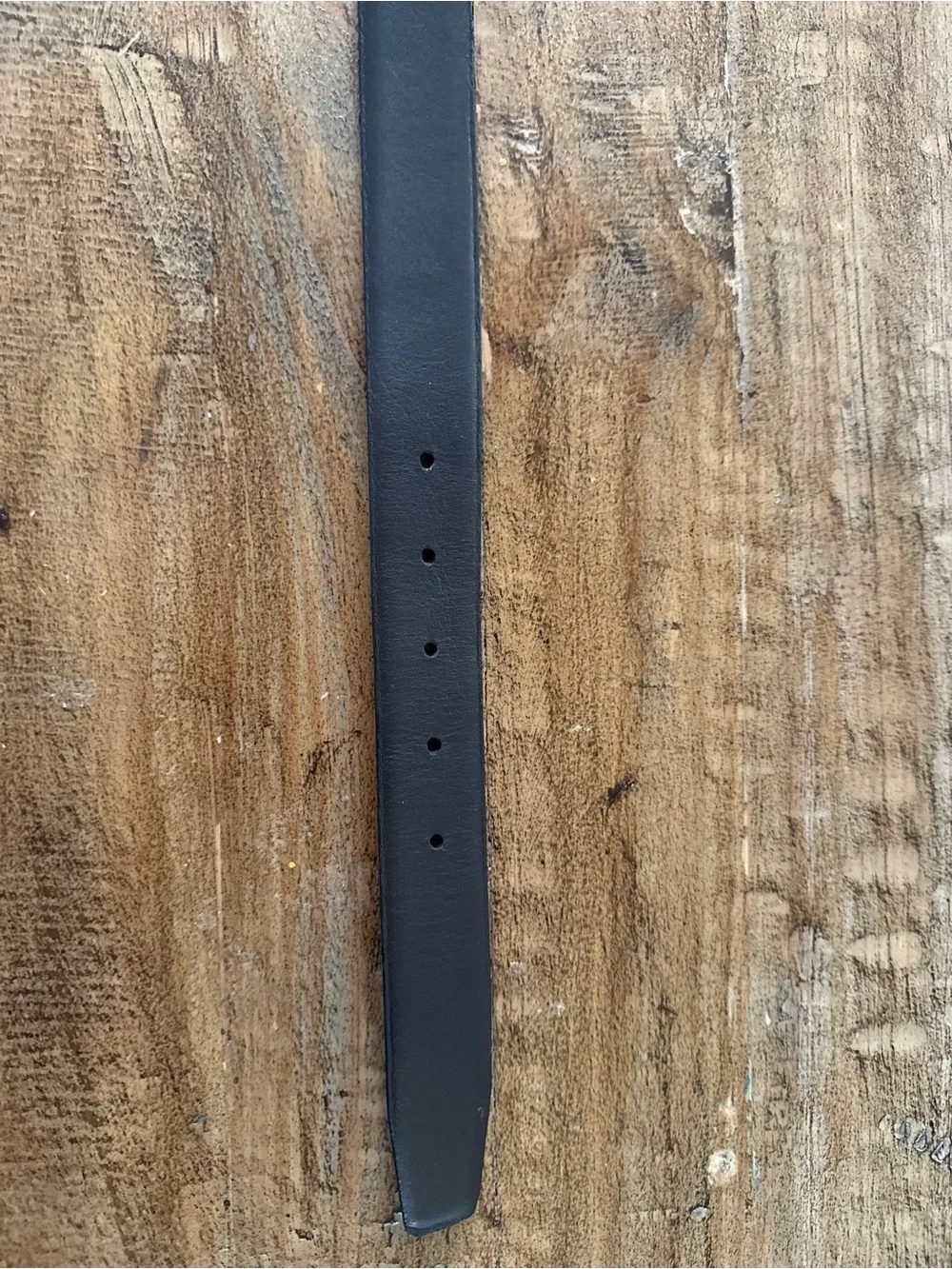 Cole Haan reversible dark brown & Black Leather Belt with Silver-Tone Buckle